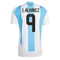 Argentina Julian Alvarez #9 Hemmatröja Copa America 2024 Korta ärmar